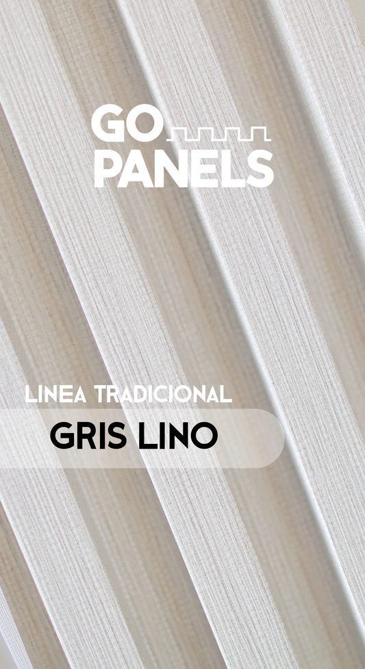 Gris Lino - Tradicional - Caja Panel Decorativo - Revestimiento Línea Tradicional - Caja 10 un - 3.8 m²- Wall Panel WPC - Revestimiento Interior y Exterior Techado