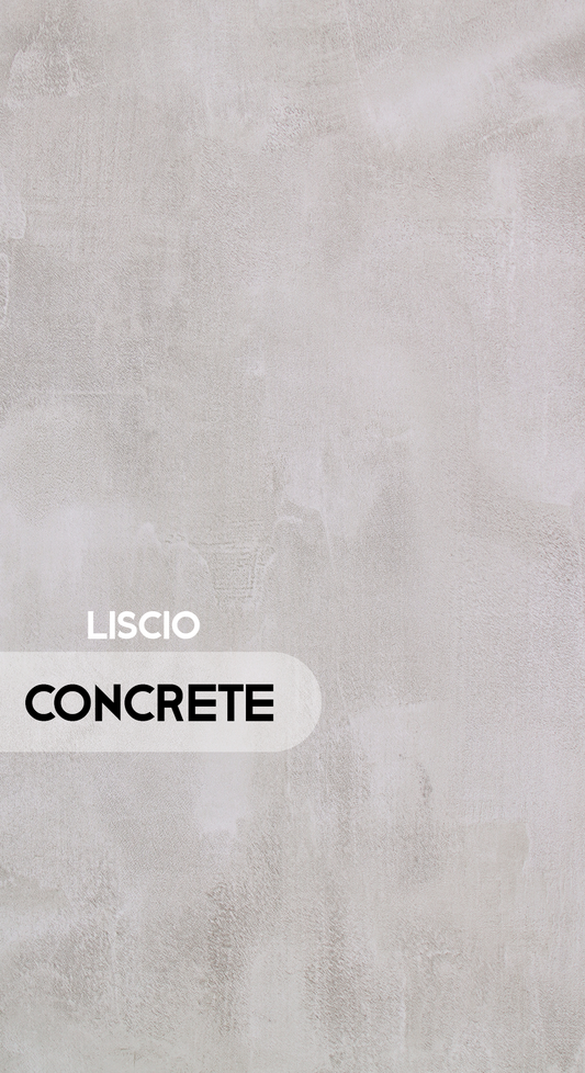 Caja Panel Decorativo - Liscio Gris Concrete - Revestimiento Línea Liscio- Caja 5 un - 4.8 m² - Wall Panel Liscio