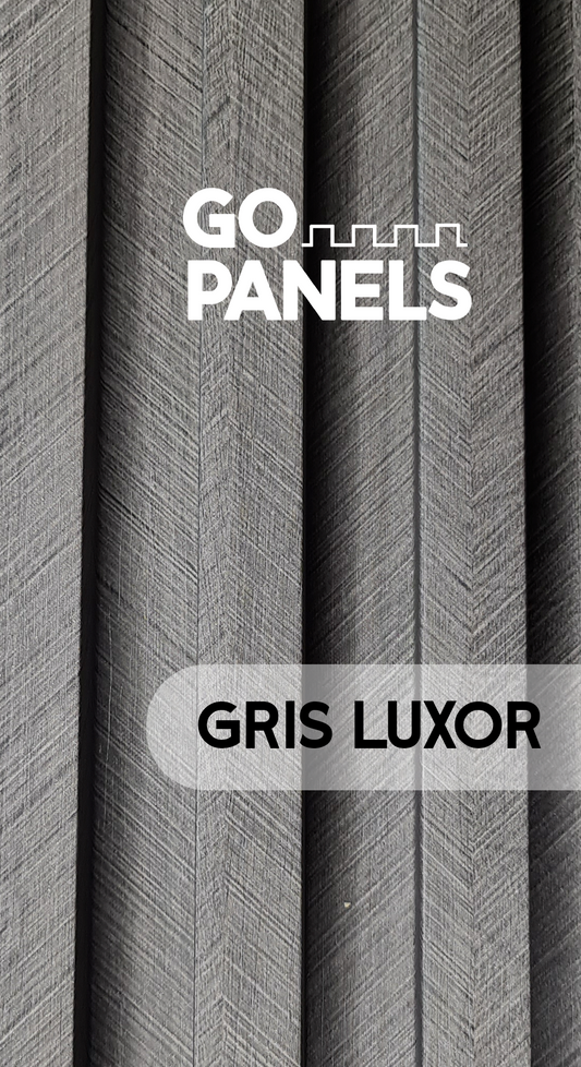 Caja Panel Decorativo -Gris Luxor - Revestimiento Línea Tradicional - Caja 10 un - 3.8 m²