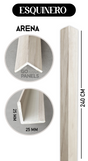 PERFIL ESQUINERO ARENA 2,5X2,5X240 CM