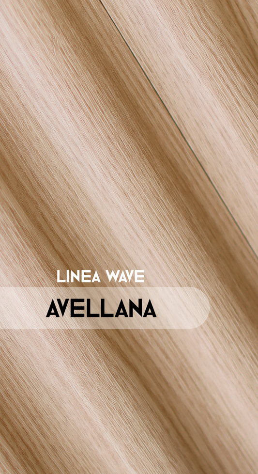 Avellana - Wave - Caja Panel Decorativo - Revestimiento Línea Wave - Caja 10 un-  5.16 m² -  Wall Panel Wave - Revestimiento Interior y Exterior Techado