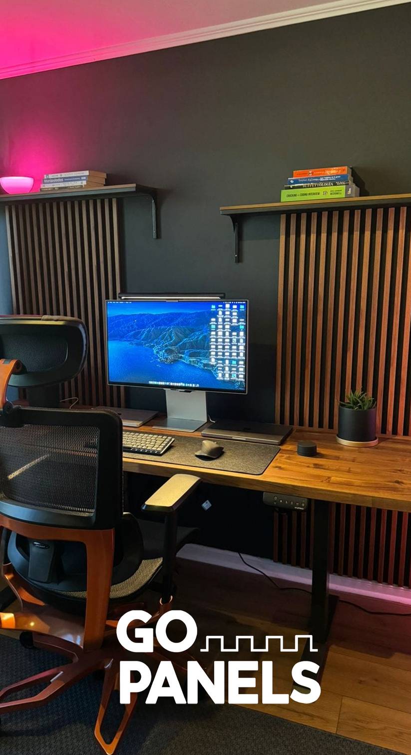 Paneles Decorativos WPC para la oficina o habitación – GO PANELS