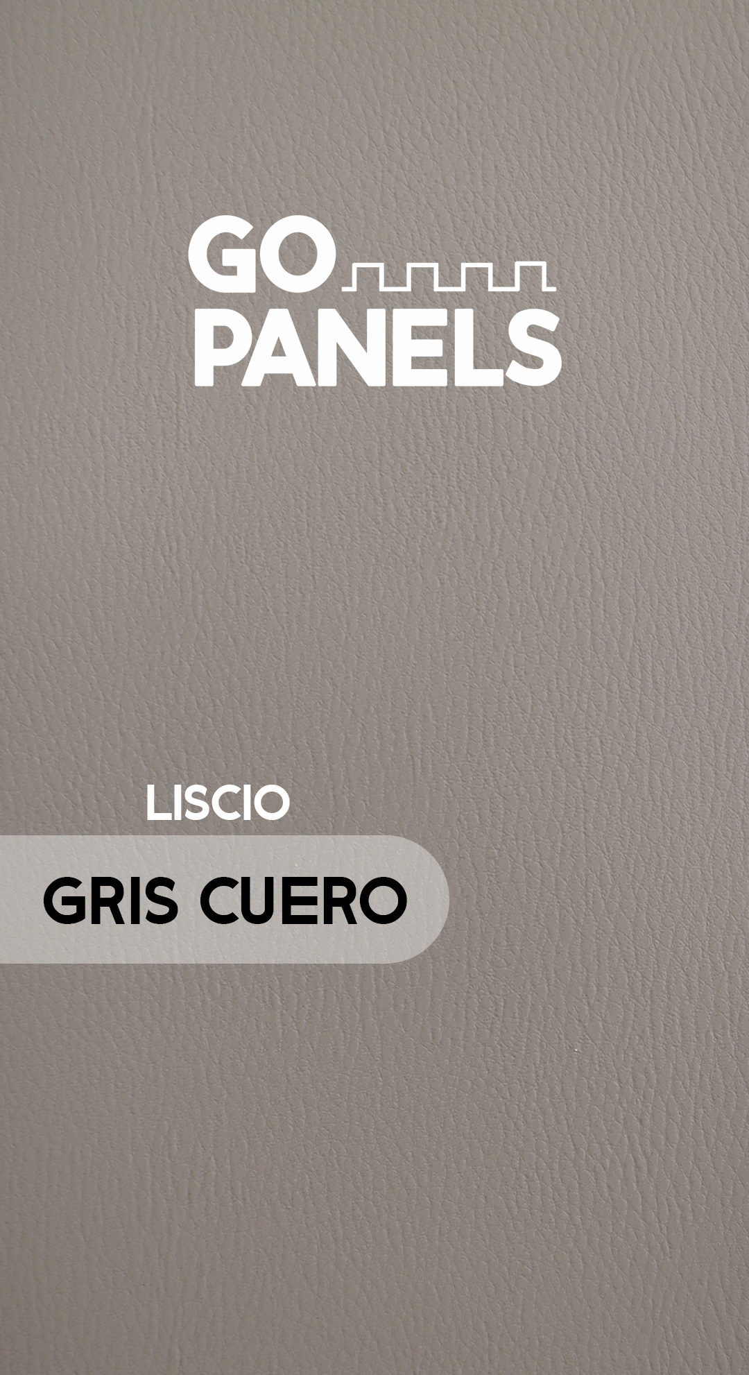 Gris Cuero - Liscio - Caja Panel Decorativo - Revestimiento Línea Liscio- Caja 5 un - 4.8 m² - Wall Panel Liscio - Revestimiento Interior y Exterior Techado