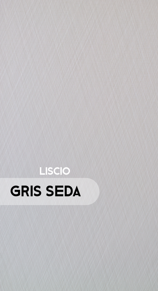 Caja Panel Decorativo - Liscio Gris Seda - Revestimiento Línea Liscio- Caja 5 un - 4.8 m² - Wall Panel Liscio