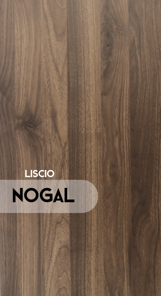 Caja Panel Decorativo - Liscio Nogal - Revestimiento Línea Liscio- Caja 5 un - 4.8 m² - Wall Panel Liscio