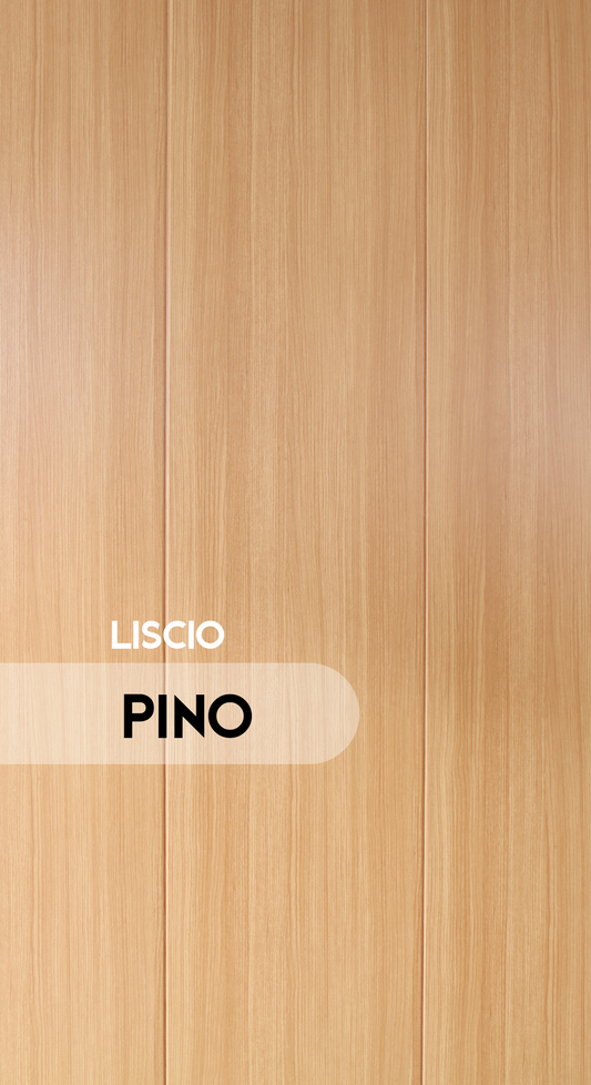 Caja Panel Decorativo - Liscio Pino- Revestimiento Línea Liscio- Caja 5 un - 4.8 m² - Wall Panel Liscio